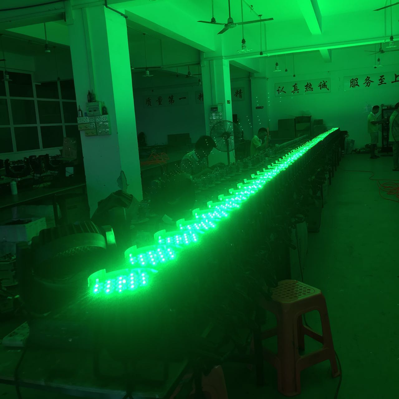 How can check LED ParLight Broke