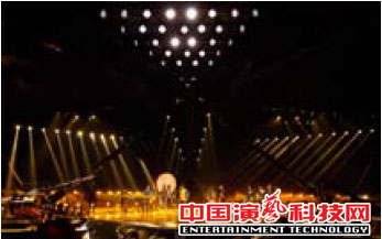 舞台灯光设计电视节目《全能星战》舞美灯光设计效果图