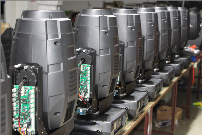 350W摇头光束图案灯新品推介效果图