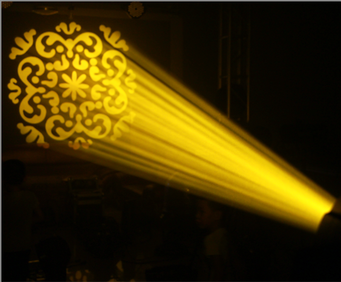 怎样维修350W摇头灯？效果图