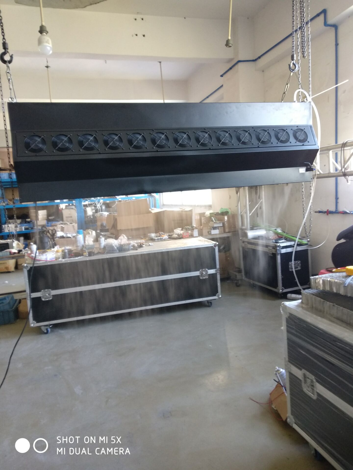 3D投影成像视觉互动雾屏/雾帘设备构造原理