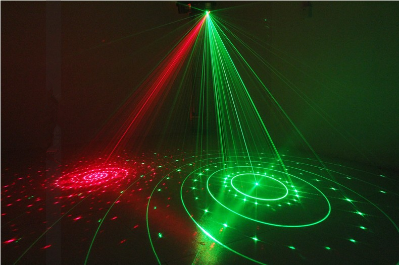 舞台灯光在酒吧中如何染色效果图