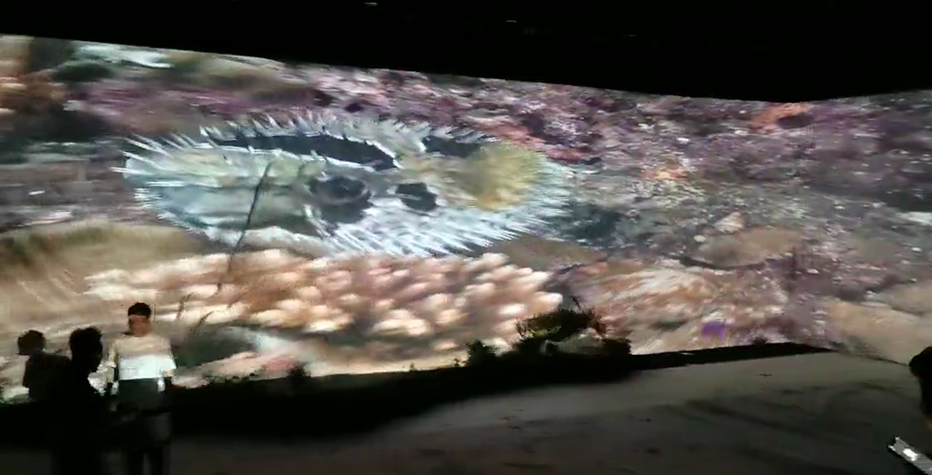 思成灯光为广州红棉国际时装城全息裸眼5D特效提供技术支持效果图